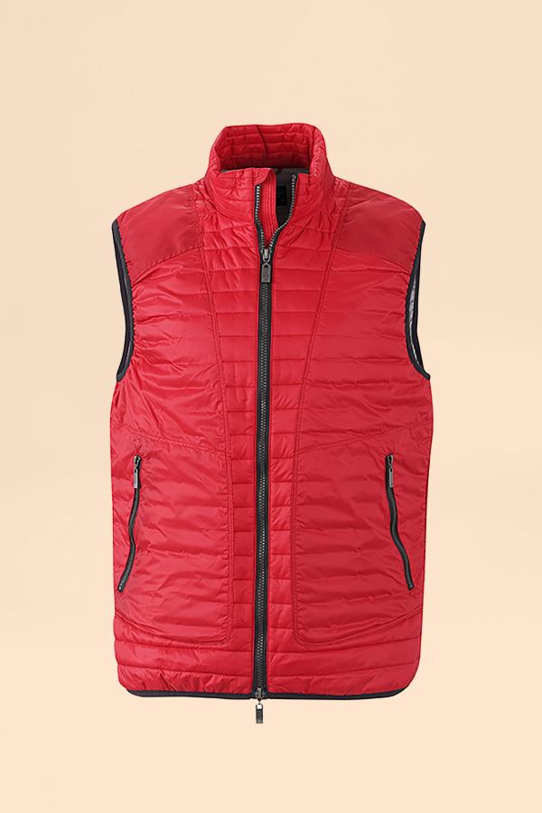 Gilet rosso da uomo